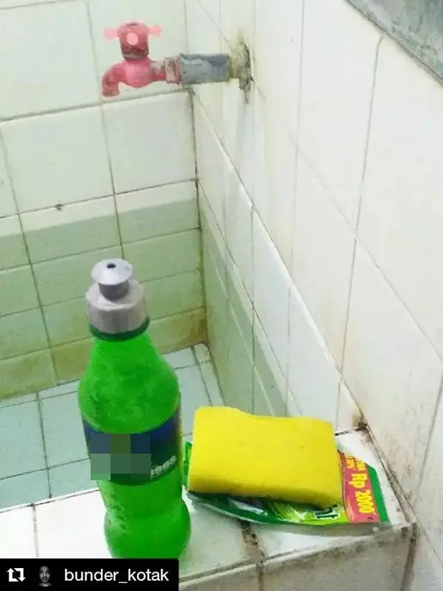6 Benda 'Nyangkut' di Kamar Mandi Ini Bikin Heran, Seketika Alih Fungsi