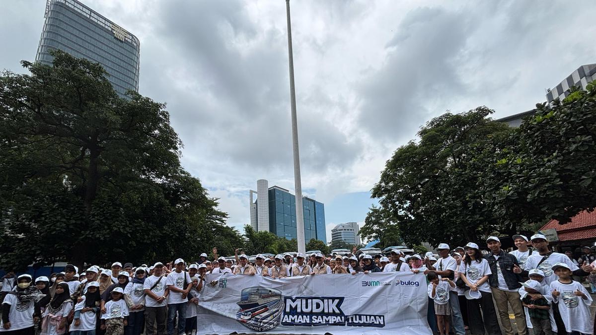 Bulog Gelar Mudik Gratis untuk 650 Orang ke 13 Kota