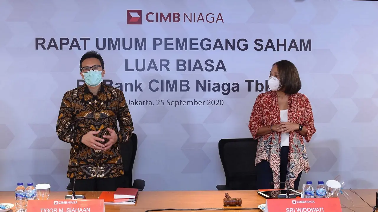 Rapat Umum Pemegang Saham Luar Biasa (RUPSLB) PT Bank CIMB Niaga Tbk (CIMB Niaga).