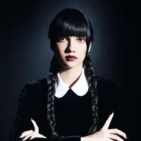 Penampilan Haico Van Der Veken recreate karakter Wednesday Addams (Fotografer: @winstongomez. Sumber Foto: Instagram haico.vdv