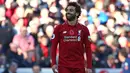5. Mohamed Salah (Liverpool) - 7 gol dan 3 assist (AFP/Geoff Caddick)