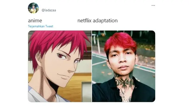 8 Cocoklogi Karakter Anime dengan Selebriti Ini Bikin Tepuk Jidat
