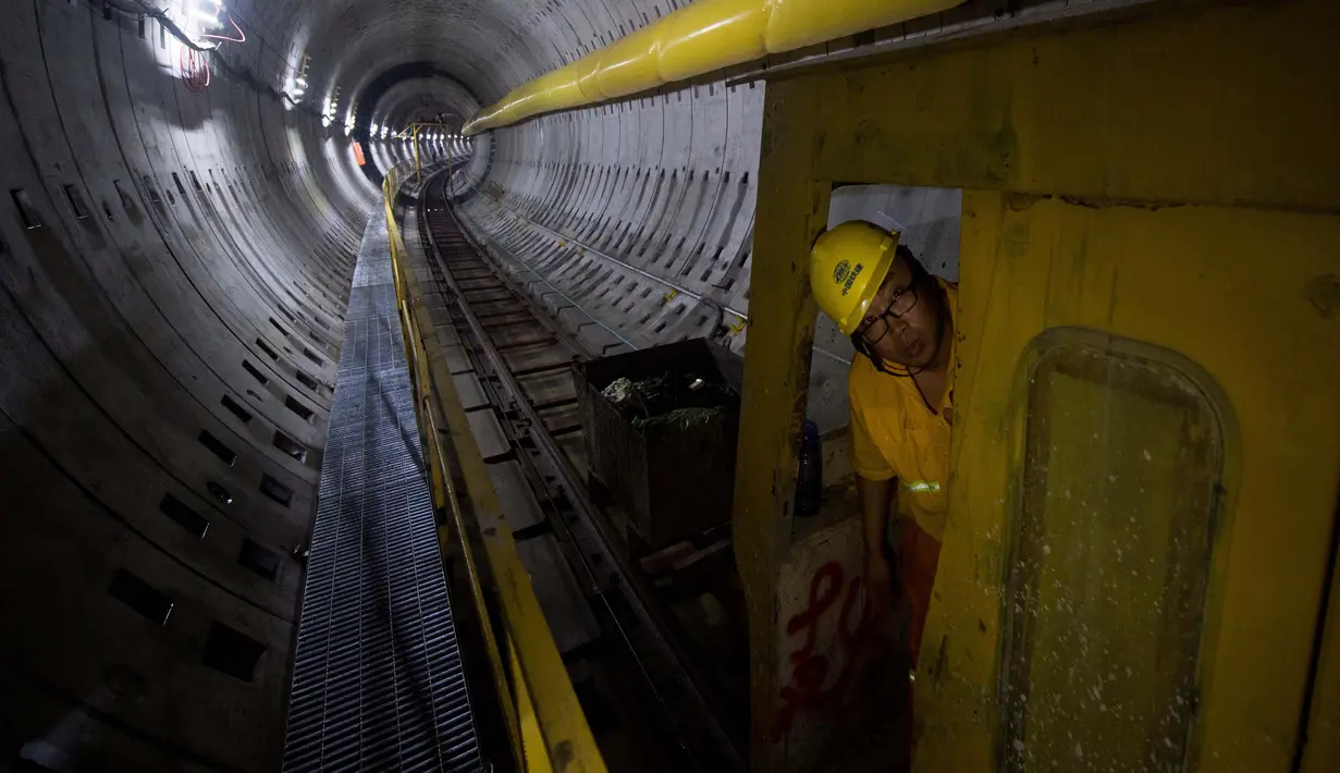 China Lanjutkan Proyek Jalur Kereta Terpanjang Di Dunia Foto Liputan6