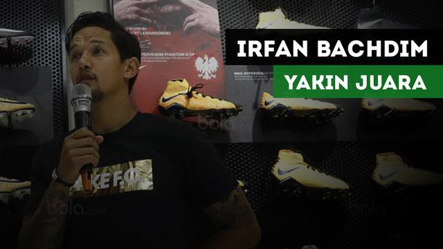 Irfan Bachdim masih optimistis, Bali United akan menjuarai Liga 1 meski kini tertinggal 4 poin dari Bhayangkara FC.