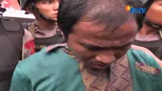 Polisi dan tentara berjaga-jaga di sekitar Lapas Jambi