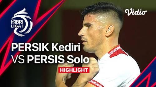 VIDEO: Highlights Kemenangan Persis Solo atas Persik Kediri di BRI Liga 1
