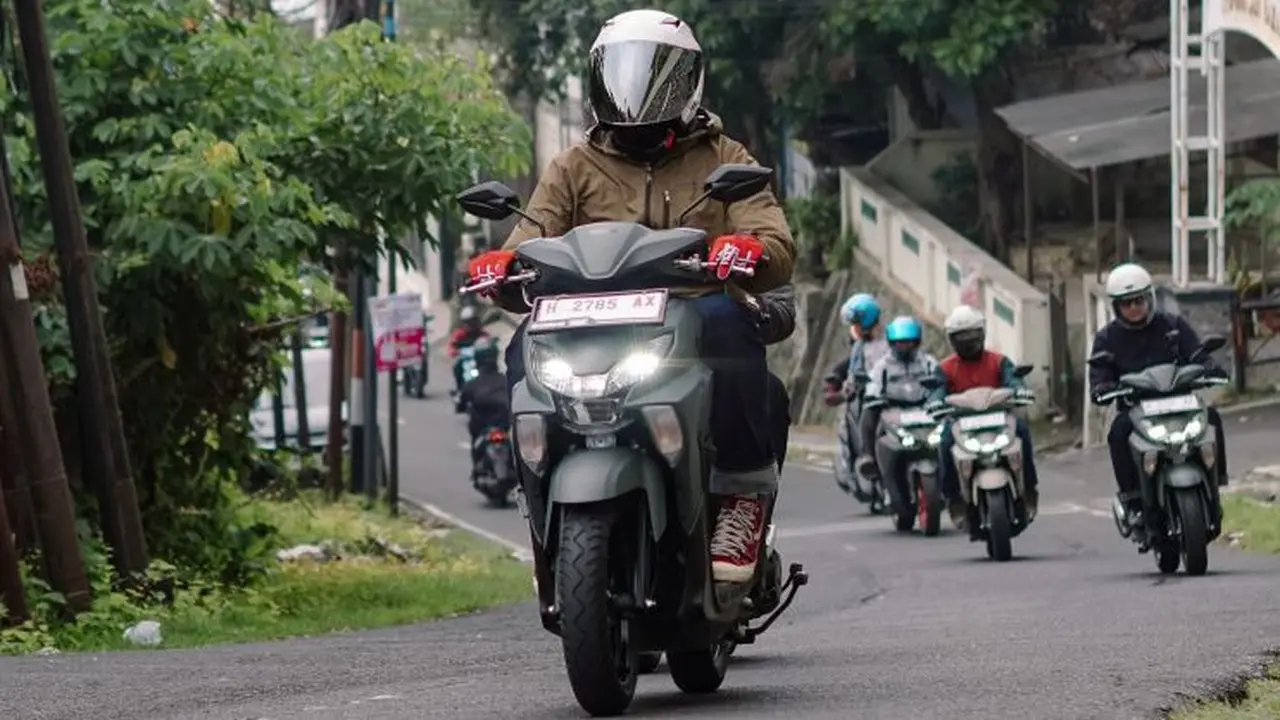 Membuktikan Kenyamanan Yamaha Gear Ultima Jelajah Semarang, Segini Konsumsi BBM-nya (ist)