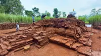PR Ekskavasi Situs Srigading Malang, Menyingkap Kompleks Percandian
