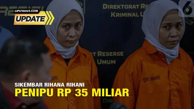 Rihana dan Rihani, si kembar yang terkenal sebagai pelaku penipuan iPhone, akhirnya ditangkap polisi setelah buron selama beberapa bulan. Rihana Rihani ditangkap di apartemen M Town Gading Serpong, Tangerang pada Selasa (7/4/2023).