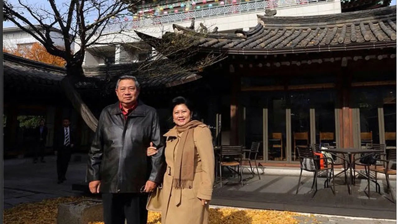 SBY-Ani Pamer Momen Berdua di Korsel