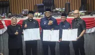 DPRD Sahkan Raperda Gedung RSUD dan Inspektorat, Perubahan KUA-PPAS 2026-2027 Disepakati