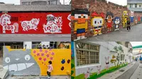 Kampung Kartun di Taiwan Banjir Wisatawan