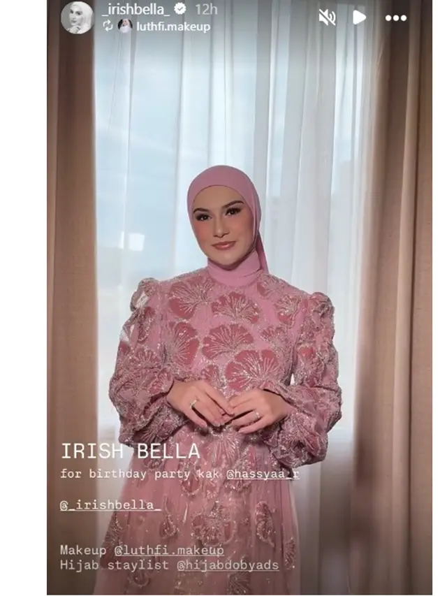 6 Potret Ultah Hassya Anak Sambung Irish Bella, Menawan Pakai Outfit ala Princess