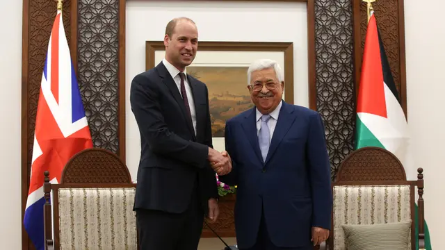 Pangeran William Berkunjung ke Palestina