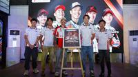 Pembalap ternama turut menghadiri Idemitsu Contributor Appreciation di Idemitsu Moto Lounge, Jakarta.