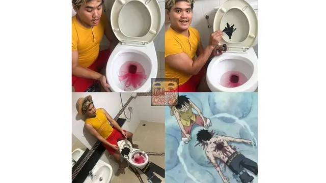 6 Cosplay Low Budget Anime One Piece Ini Kocak Banget