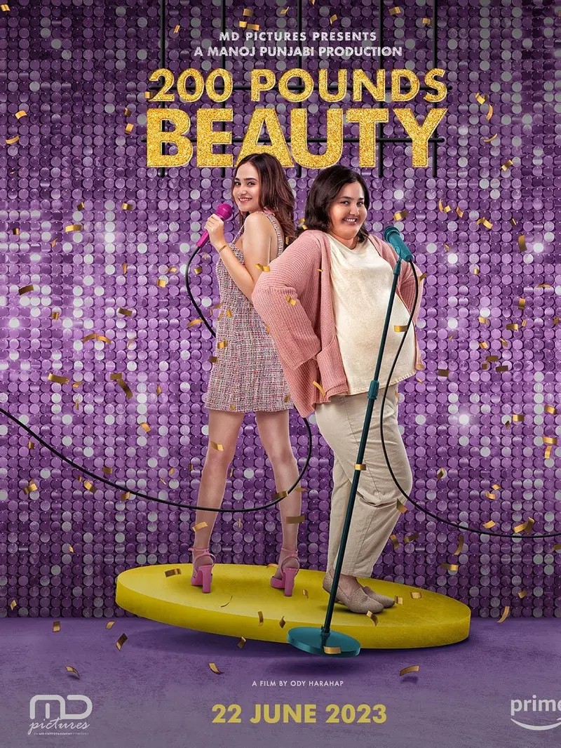 Poster film 200 Pounds Beauty yang dibintangi Syifa Hadju. (Foto: Dok. Instagram @syifahadju)