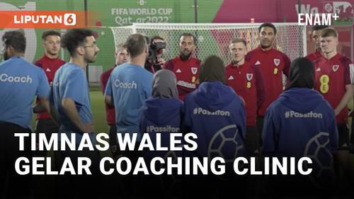 VIDEO: Pemain Piala Dunia Latih Komunitas Lokal Qatar