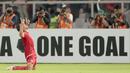 Cukup satu gol bagi Addison Oliveira untuk membawa Persija unggul atas Song Lam Nghe An FC pada laga Piala AFC 2018 di Stadion Utama GBK, Senayan, Jakarta, (13/3/2018). Persija Jakarta menang 1-0. (Bola.com/Nick Hanoatubun)