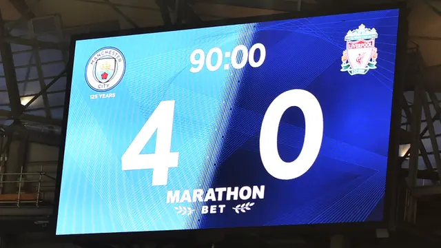 Manchester City Bantai Liverpool 4-0 di Etihad