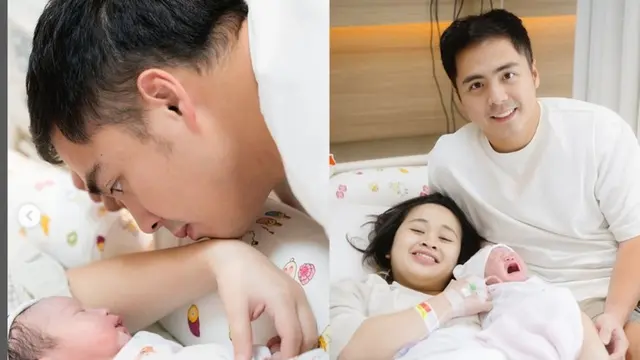 Gritte Agatha Melahirkan di Hari Ibu, Nama Anaknya Jadi Sorotan.  foto: @olivianatasha11 (dok.Instagram @gritteagathaa/https://www.instagram.com/p/DD4B1ZGyR_9/Henry)
