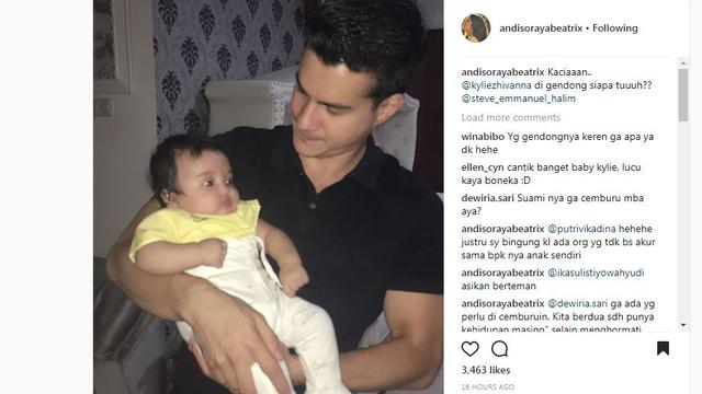 Andi Soraya Masih Akrab Dengan Steve Emmanuel Suami Cemburu Showbiz Liputan6 Com