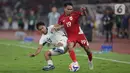 Memasuki babak kedua permainan kedua timnas berlangsung terbuka dan sengit. (Liputan6.com/Helmi Fithriansyah)