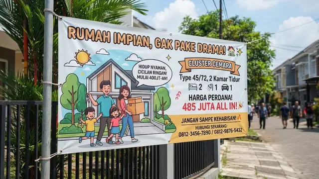 Banner Ilustratif dan Playful yang Mudah Diingat
