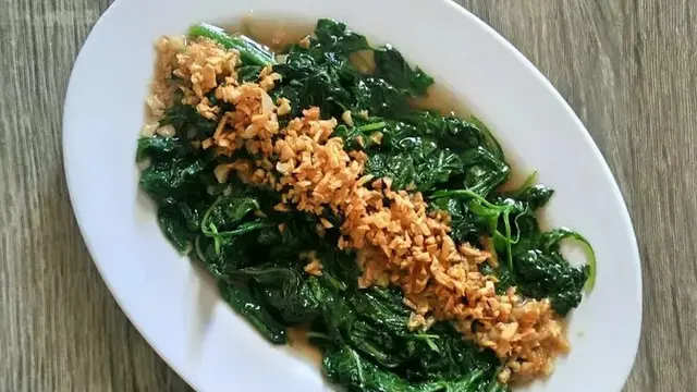 3 Resep Praktis Berbahan Bayam, dari Perkedel hingga Keripik