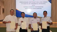 Komitmen Jaga Aset Negara, KAI Daop 9 Jember Sertifikasi 179.576 Meter Persegi di Banyuwangi