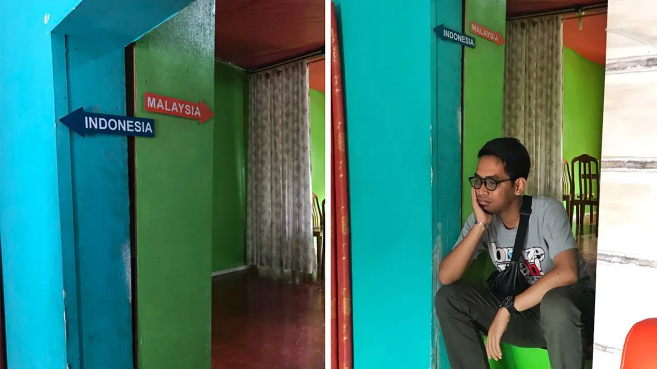 Rumah Perbatasan Indonesia-Malaysia (Rumah Patok 3)