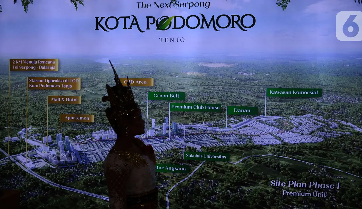 Penari mempersembahkan tarian pada peresmian galeri marketing dan cluster premium terbaru di wilayah Tenjo, Jawa Barat (27/03/2021). Kehadiran marketing gallery di Tenjo merupakan wujud komitmen Kota Podomoro Tenjo untuk memberikan pelayanan terbaik bagi konsumen. (Liputan6.com/HO/Ading)