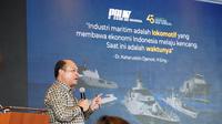 Direktur Utama PT PAL Indonesia, Kaharuddin Djenod, menekankan pentingnya peran strategis industri perkapalan di Tanah Air.