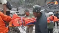 [VIDEO] 2 Penambang Pasir Tewas Terseret Lahar Dingin Merapi