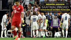 Berita video momen-momen penting saat Real Madrid singkirkan Bayern Munchen dari Liga Champions 2016-2017. Momen-momen tersebut hadir ketika leg II perempat final Liga Champions. Kala itu, Real Madrid menang 4-2 atas Bayern Munchen setelah melalui ba...