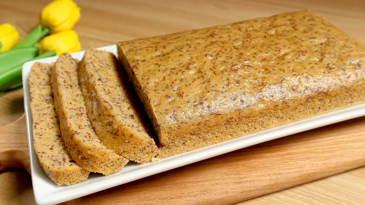 bolu pisang kukus 1 telur