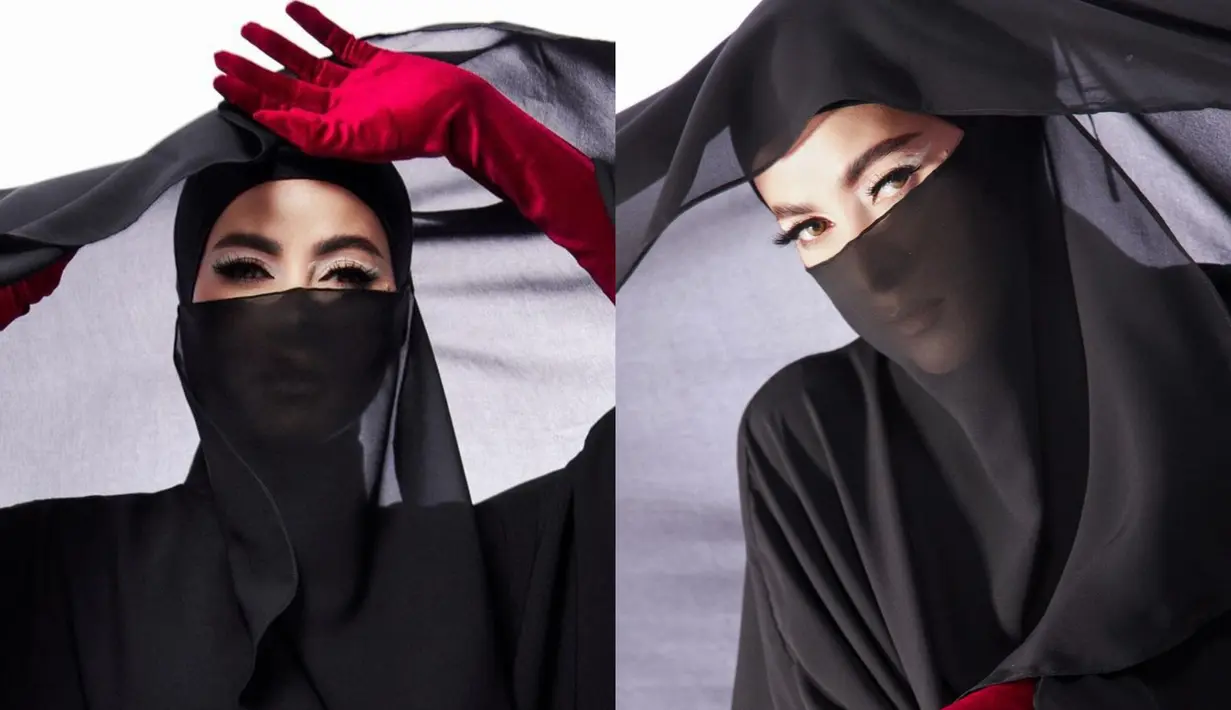 Punya selera fashion yang stylish, banyak pengguna hijab yang meniru gaya Olla Ramlan [@ollaramlan]