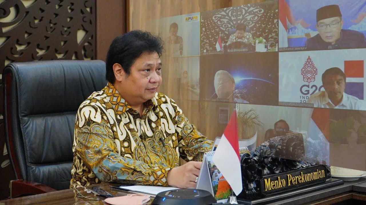 Menteri Koordinator Bidang Perekonomian Airlangga Hartarto