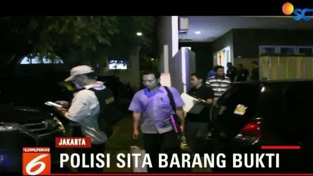 Puluhan petugas BNN menggrebek sebuah rumah mewah berlantai dua dikawasan Perumahan Malibu, Cengkareng, Jakarta Barat.