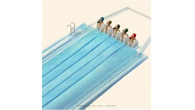 Seniman Ini Buat Miniatur Olimpiade Tokyo 2020, 8 Hasilnya Mengagumkan