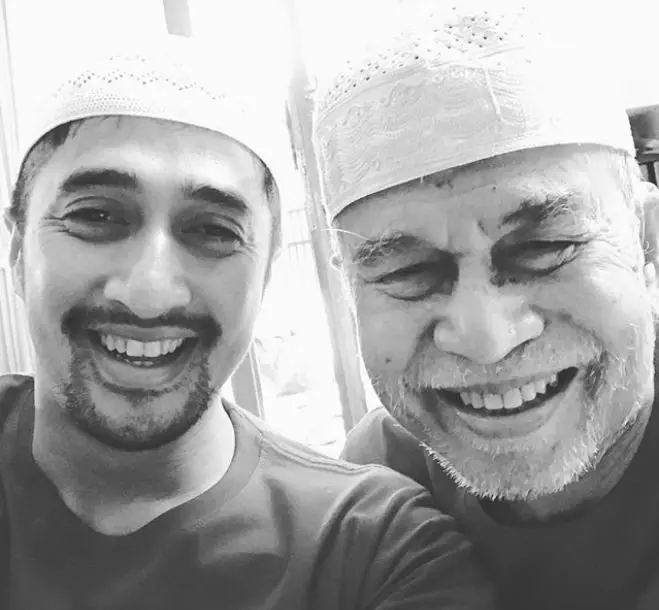 Kenangan Irfan Hakim dengan sang ayah (Foto: Instagram)