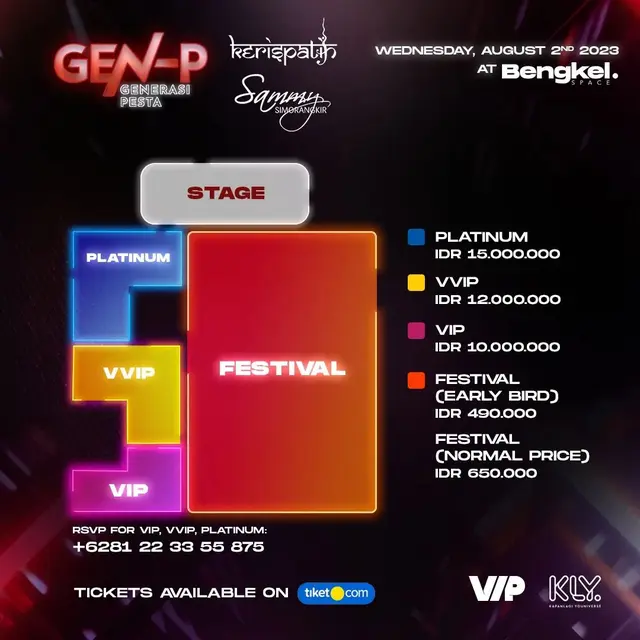 Kolaborasi Kerispatih & Sammy Simorangkir Ajak Para Fans Buat Pesta Galau, Amankan Tiketnya Sekarang