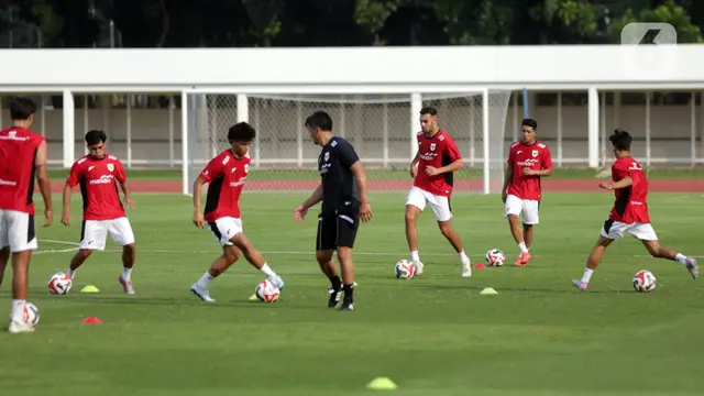 Persiapan Piala AFF U-23 2025, Garuda Muda Gelar Latihan Terbuka di Stadion Madya GBK