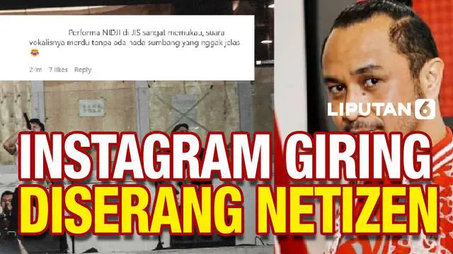 Pasca Anies Baswedan membuat serangan balik untuk Giring Ganesha, netizen ramai-ramai menyerbu Instagram mantan vokalis Nidji tersebut. Beragam komentar unik pun dituliskan oleh para netizen untuk menyindir Giring.