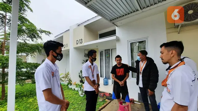 Pengelola Perumahan ganti rugi tabung gas elpiji yang dicuri (Liputan6.com/Fauzan)