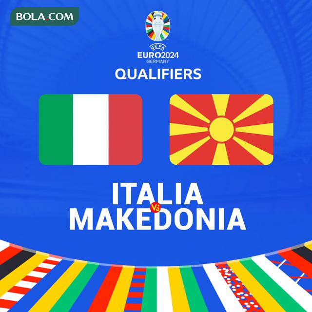 Kualifikasi Piala Eropa 2024 - Italia Vs Makedonia