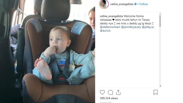 Putra Celine Evangelista dan Stefan William