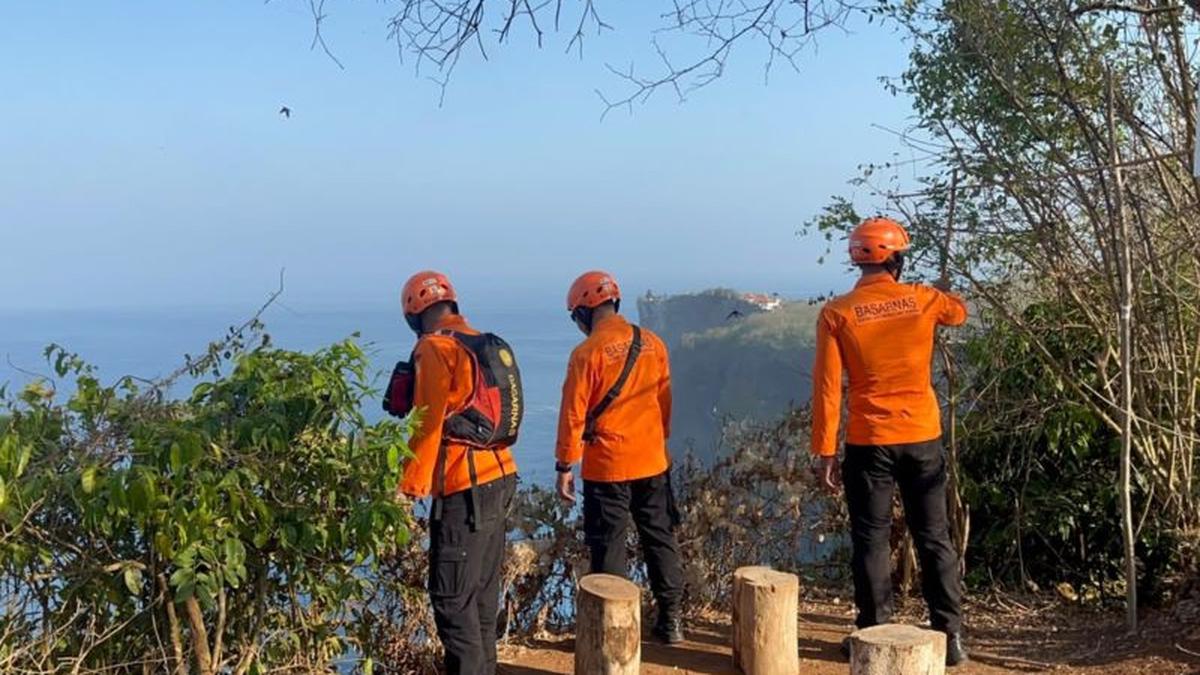 Basarnas Cari Turis Rusia Hilang di Tebing Mebulu Bali