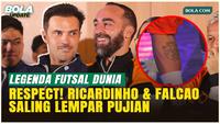 Tato ‘Falcao’ Jadi Simbol Abadi, Ricardinho dan Falcao Saling Puji di Futsal X Series 2!