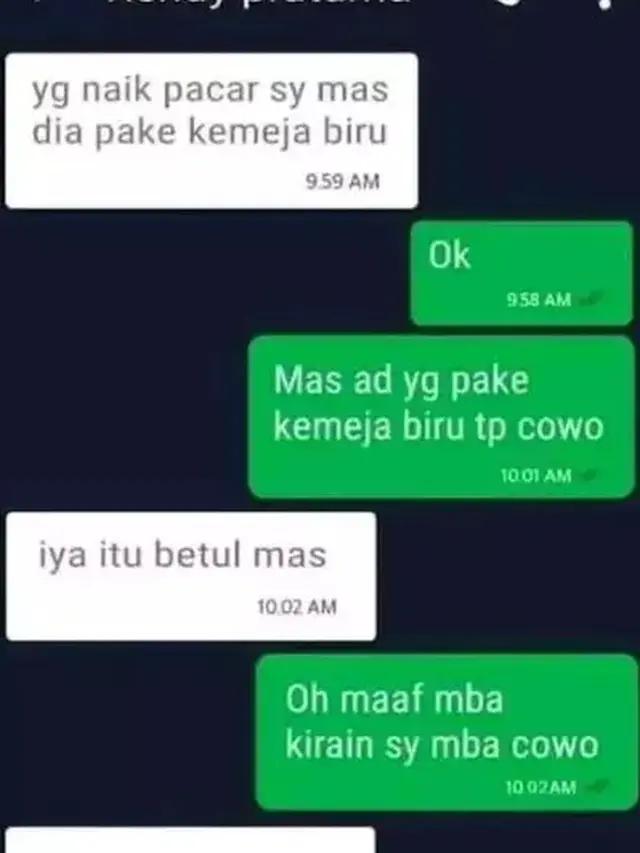 8 Chat Penumpang saat Minta Dijemput Driver ojol Ini Bikin Geleng Kepala